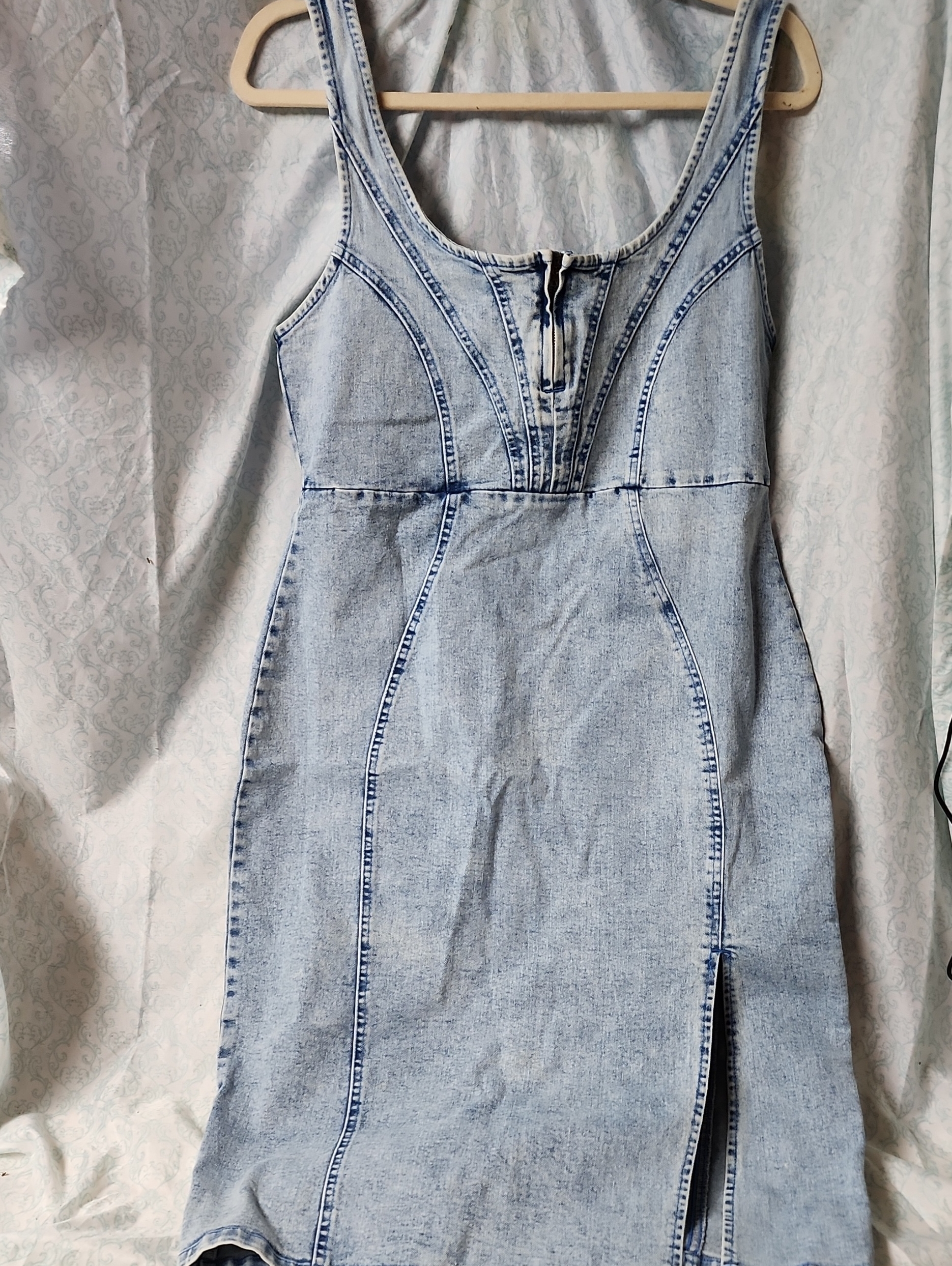 Light Blue Denim Dress Size Large
